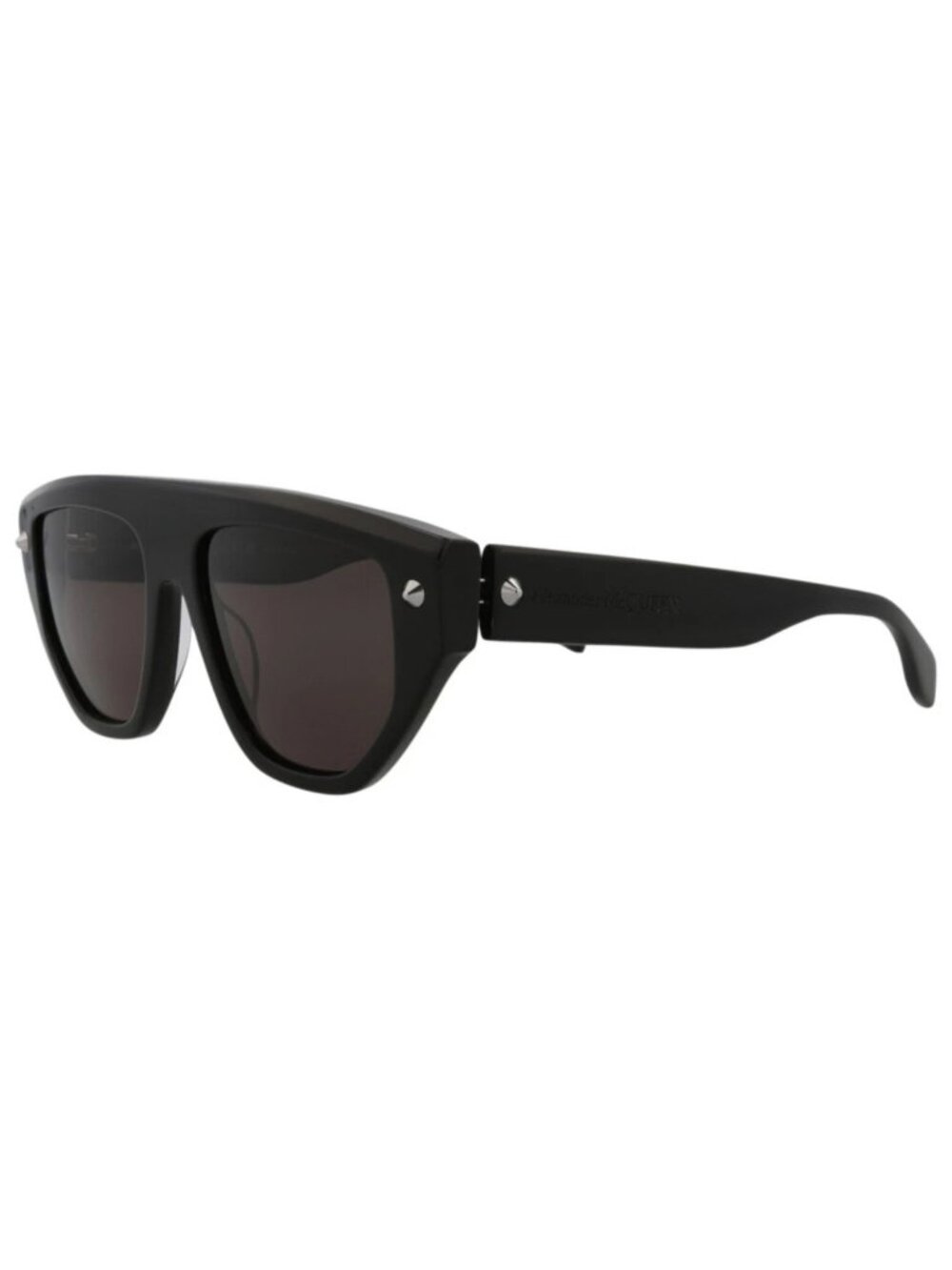 New Alexander McQueen Women's Sunglasses Square Rectangle Recycled Acetate Frame